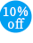 10%off